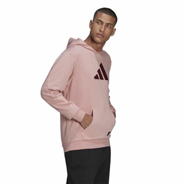 Tröja med huva Herr Adidas Future Icons Rosa