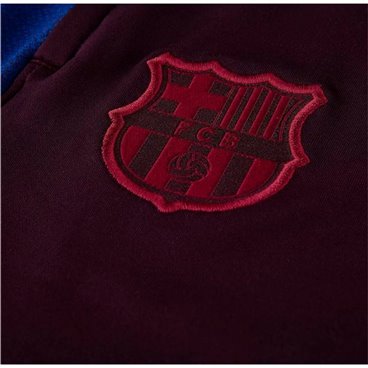 Fotbollsträningsbyxor, Vuxen F.C. Barcelona Nike Dri-FIT Strike Män Mörkröd