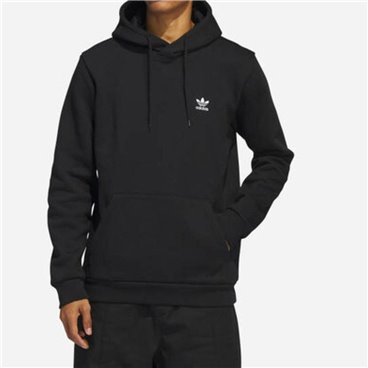 Adidas 男士连帽运动衫 ESSENTIAL HOODY IA4898 黑色