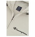 Champion 米色男士连帽运动衫