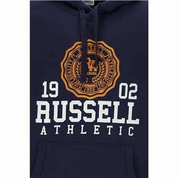 Tröja med huva Herr Russell Athletic Ath 1902 Marinblå