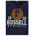 Russell Athletic 深蓝色连帽运动衫（男士 Ath 1902