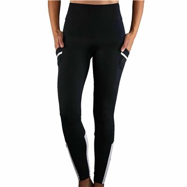 Sport-leggings, Dam Endless Svart