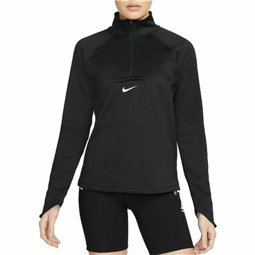 Skjorta med lång ärm Dam Nike Dri-FIT Element Running Svart