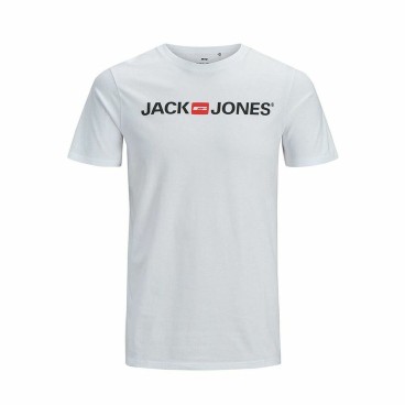 Jack & Jones 男士短袖T恤 JJECORP LOGO TEE SS O-NECK NOSS 12137126 白色