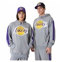 Tröja med huva Barn New Era LA Lakers NBA Colour Block Grå