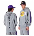 Tröja med huva Barn New Era LA Lakers NBA Colour Block Grå