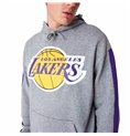 Tröja med huva Barn New Era LA Lakers NBA Colour Block Grå