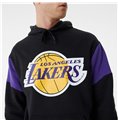 Tröja med huva Barn New Era NBA Colour Insert LA Lakers Svart