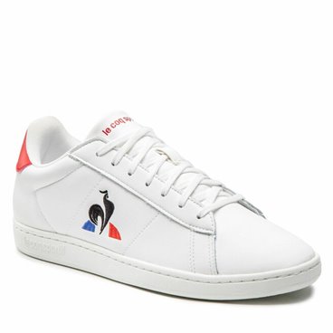 Sportskor Casual Herr Le coq sportif COURTSET Vit