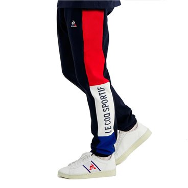 Nederdel träningsoverall för vuxna Le coq sportif  TRI PANT SLIM 2310016 Män Marinblå