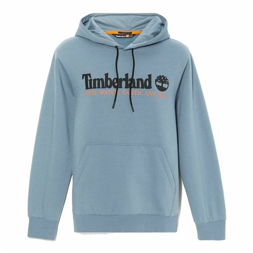 Tröja med huva Herr Timberland WWES Blå