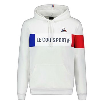 Le coq sportif 男士连帽运动衫 TRI HOODY NEW OPTICAL 2310015 白色