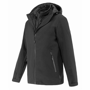 Anorak Joluvi Elbrus 3 in 1 Svart