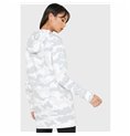 Calvin Klein 运动夹克，白色女式全拉链