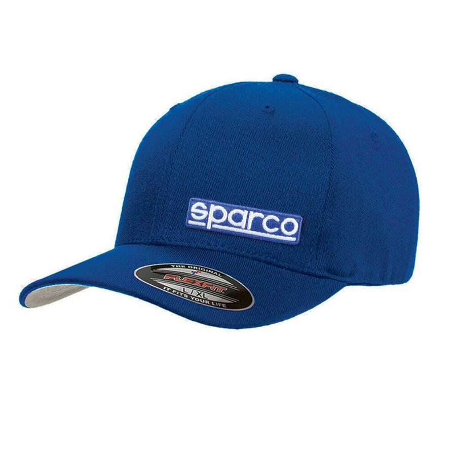 Keps Sparco FLEXFIT Blå S/M