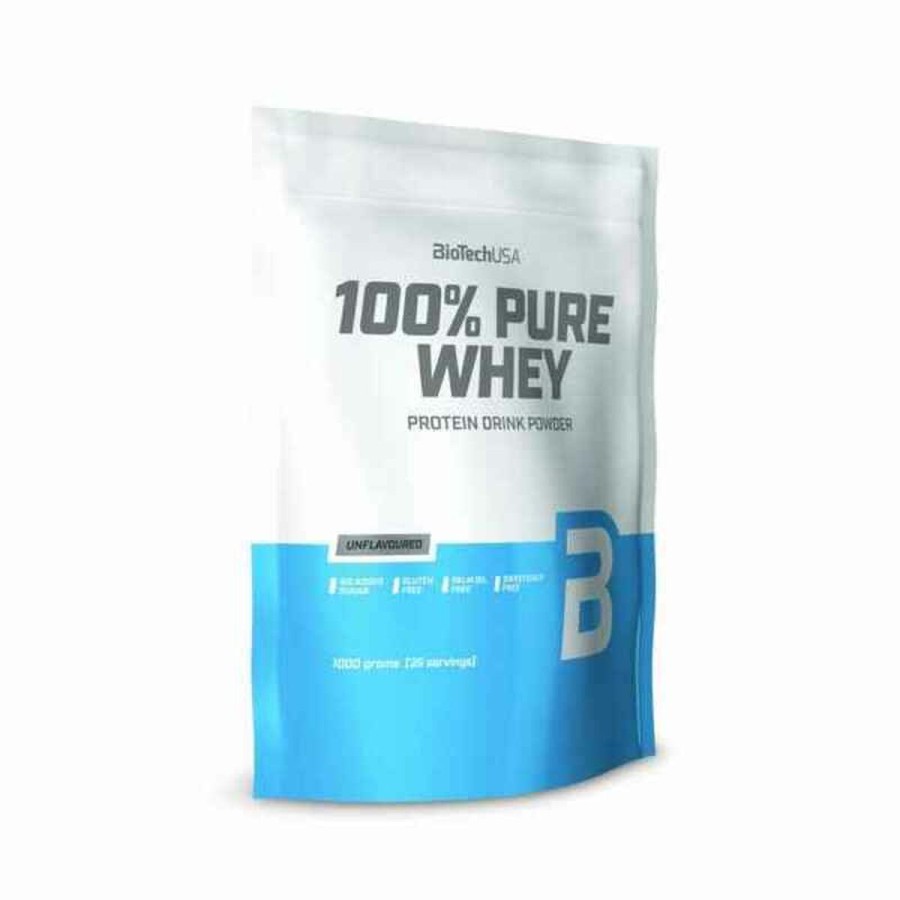 Vassleprotein Biotech USA Pure Whey Capuccino Karamellfärgat (1000 g)