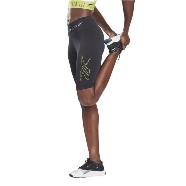 Sport-leggings, Dam Reebok  Les Mills Cykling Svart