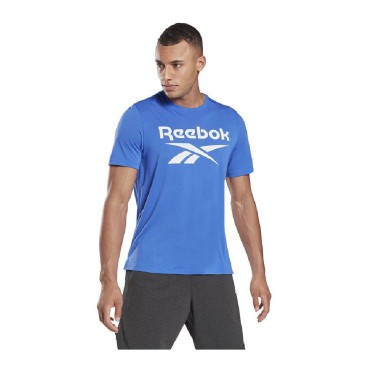 T-shirt med kortärm Herr Reebok Workout Ready Supremium Blå