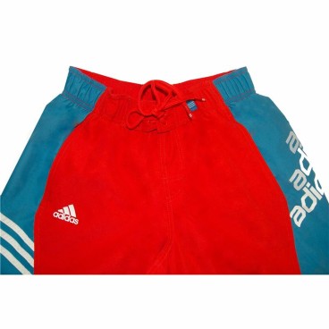 Byxor för vuxna Adidas Sportswear Blå Röd Män