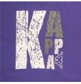 T-shirt med kortärm Herr Kappa Sportswear Logo Violett