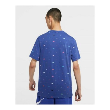 T-shirt med kortärm Herr Nike Sportswear Indigo