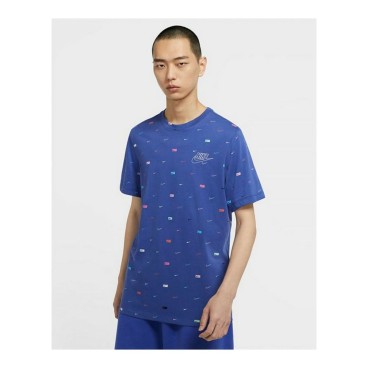 T-shirt med kortärm Herr Nike Sportswear Indigo