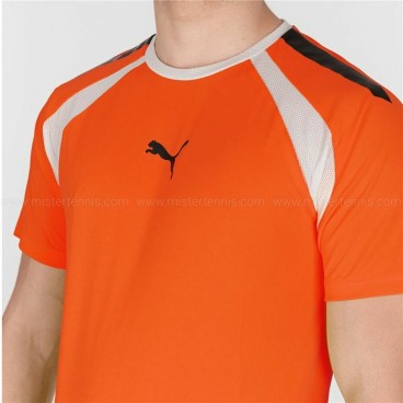 T-shirt med kortärm Herr Puma TeamLIGA Orange Män