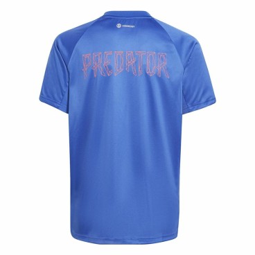 Barn T-shirt med kortärm Adidas Predator Blå