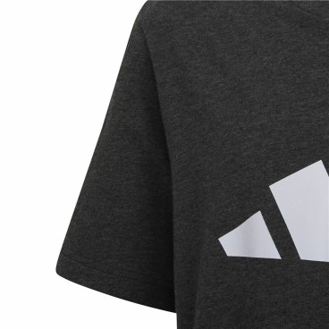 Barn T-shirt med kortärm Adidas Future Icons Svart