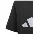 Barn T-shirt med kortärm Adidas Future Icons Svart