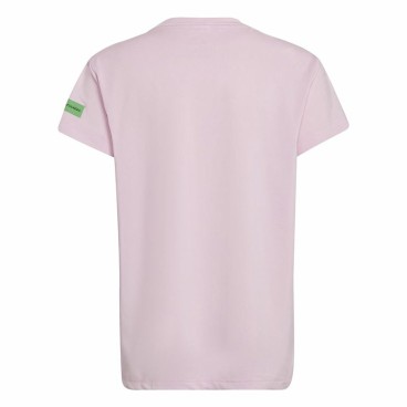 Barn T-shirt med kortärm Adidas x Marimekko Rosa