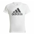 Barn T-shirt med kortärm Adidas Designed To Move Vit