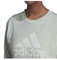 T-shirt med lång ärm Dam Adidas Future Icons Beige