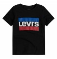 T-shirt med kortärm Herr Levi's Logo Jr  Svart