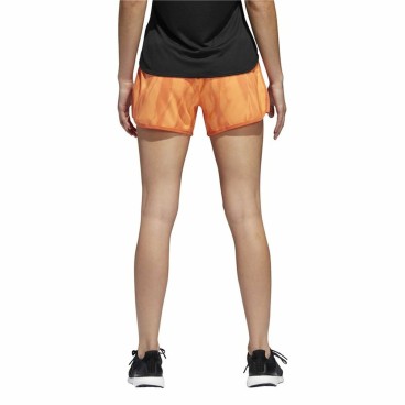 Sportshorts för kvinnor Adidas M10 3" Orange