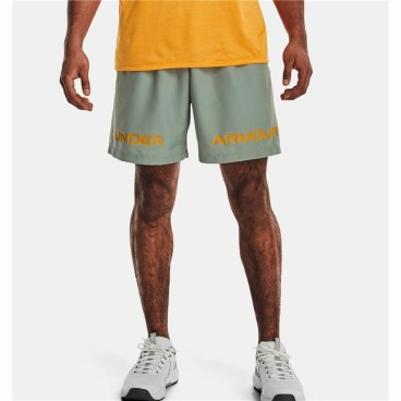 Sportshorts för män Under Armour Woven Graphic Grön Män