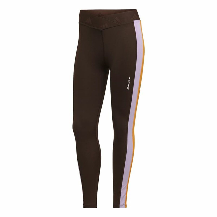 Sport-leggings, Dam Adidas Hyperglam 7/8 Brun