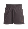 Sportshorts för kvinnor Adidas Originals 3 stripes Brun