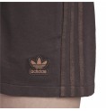 Sportshorts för kvinnor Adidas Originals 3 stripes Brun