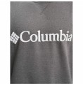 Tröja utan huva Herr Columbia Logo Fleece Crew Mörkgrå