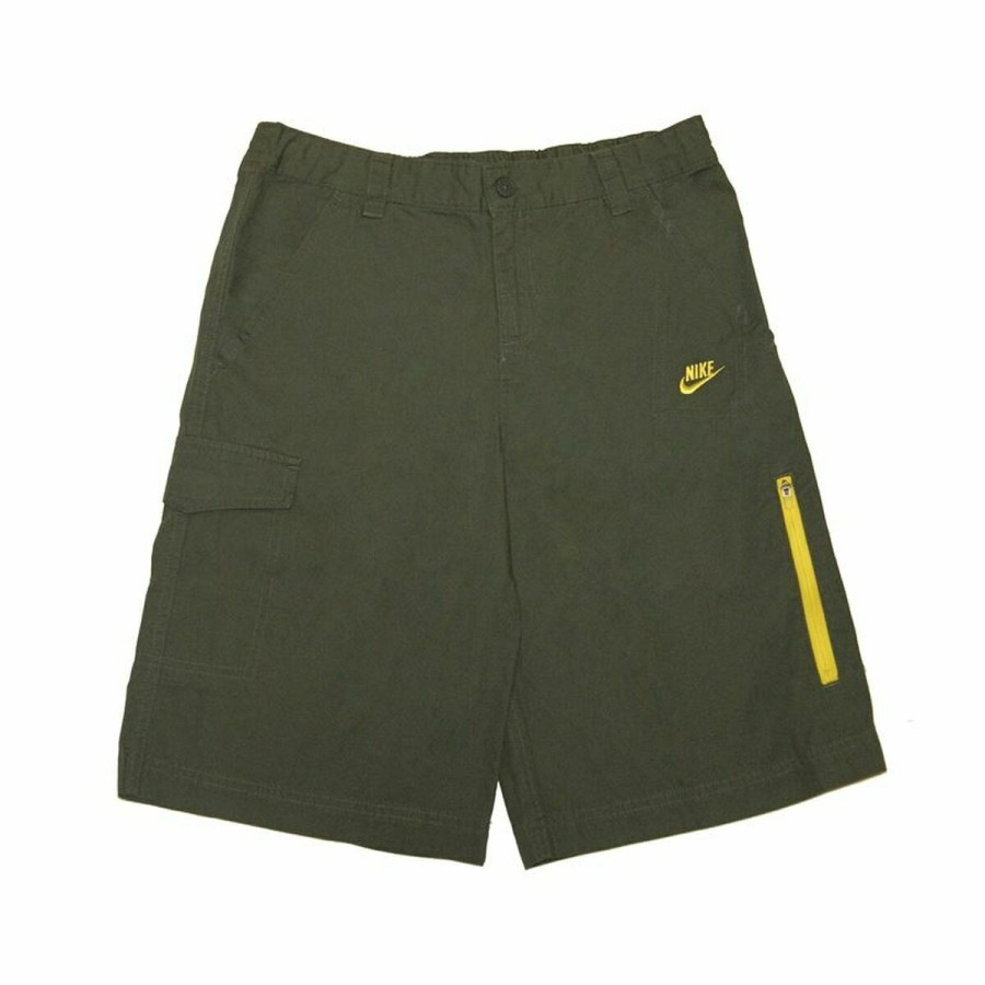 Sportshorts för barn Nike JD Street Cargo Oliv