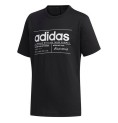 Barn T-shirt med kortärm Adidas Brilliant Basics Svart