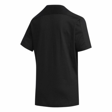 Barn T-shirt med kortärm Adidas Brilliant Basics Svart