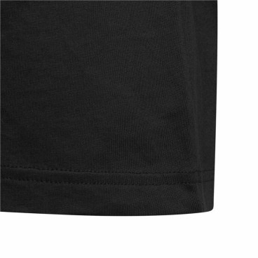 Barn T-shirt med kortärm Adidas Brilliant Basics Svart