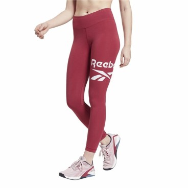 Sport-leggings, Dam Reebok Identity Logo Röd