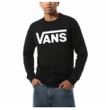 Tröja utan huva Herr Vans Classic Crew II Svart