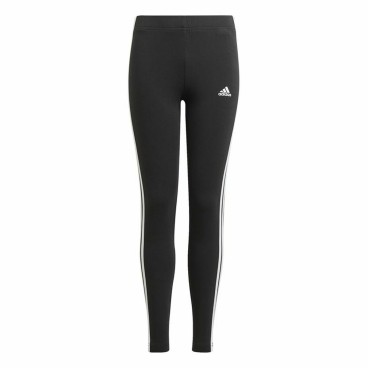 Sport-leggings, Barn Adidas Essentials 3 Stripes Svart