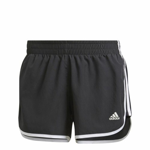 Sportshorts för kvinnor Adidas Marathon 20 Svart 4"