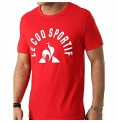 T-shirt med kortärm Herr Le coq sportif Bat Nº2 Röd Män